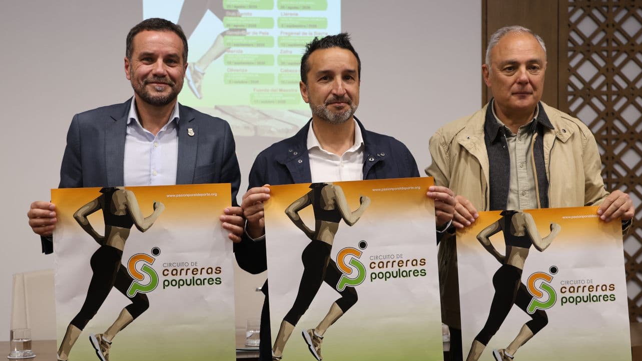 Presentación del Circuito de Carreras Populares 2026 de la Diputación de Badajoz