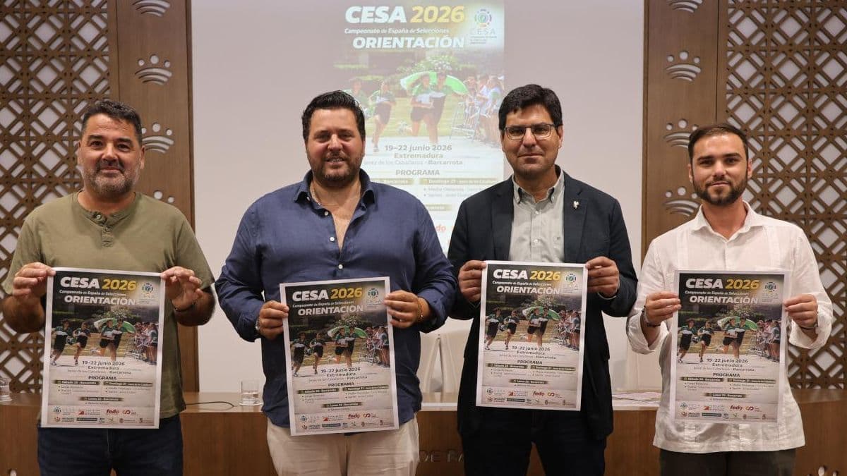 Jerez de los Caballeros y Barcarrota esperan a 17 selecciones en el Nacional Escolar de Orientación