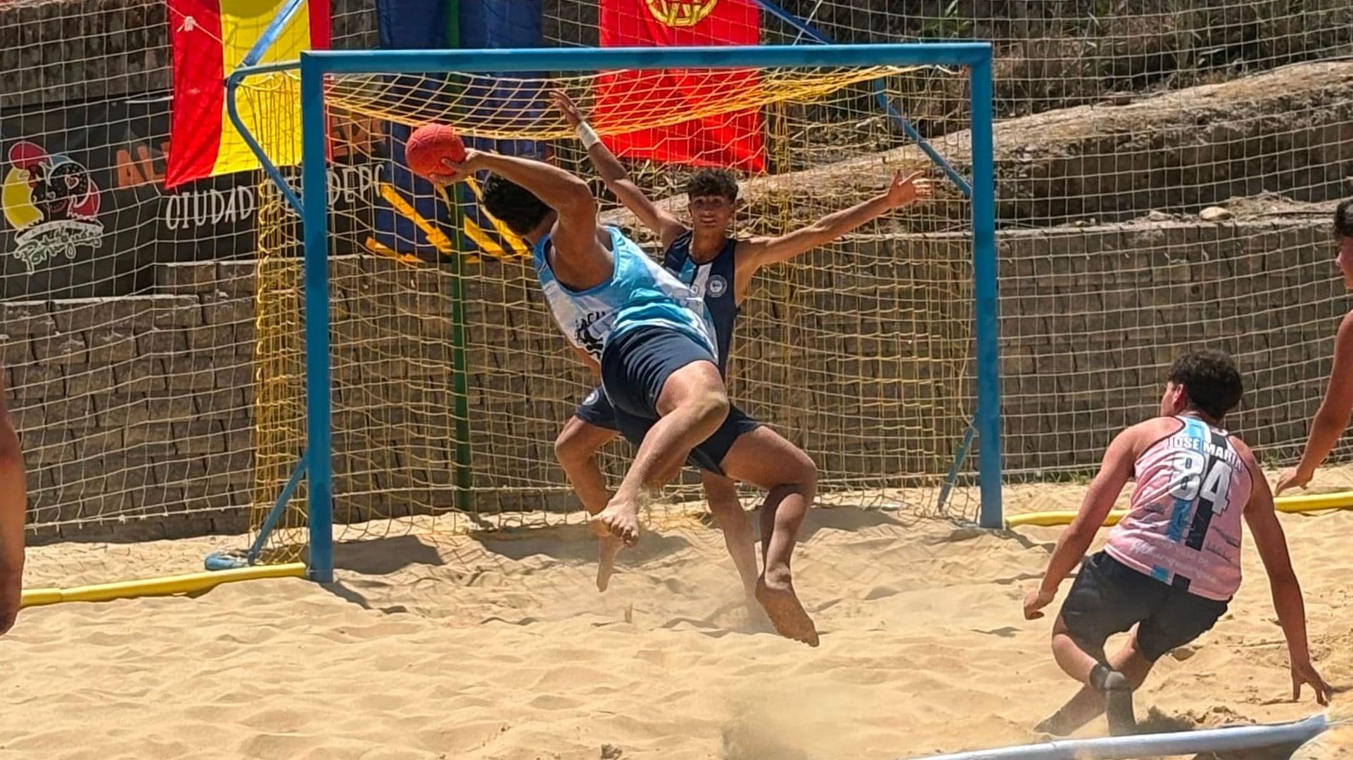 Balonmano playa Alburquerque