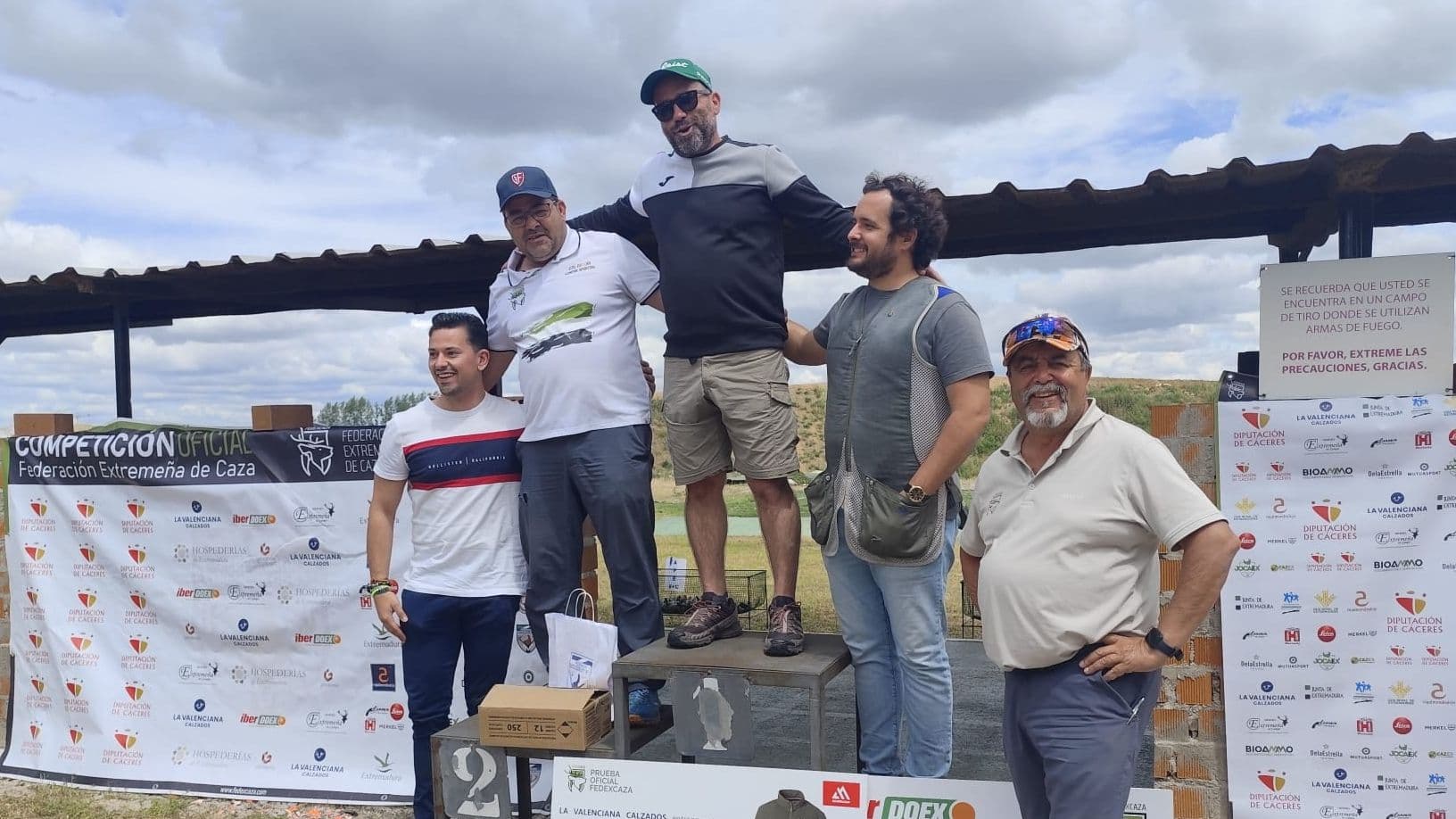 Joaquín Ramajo revalida el Provincial de Cáceres de Compak Sporting en Malpartida