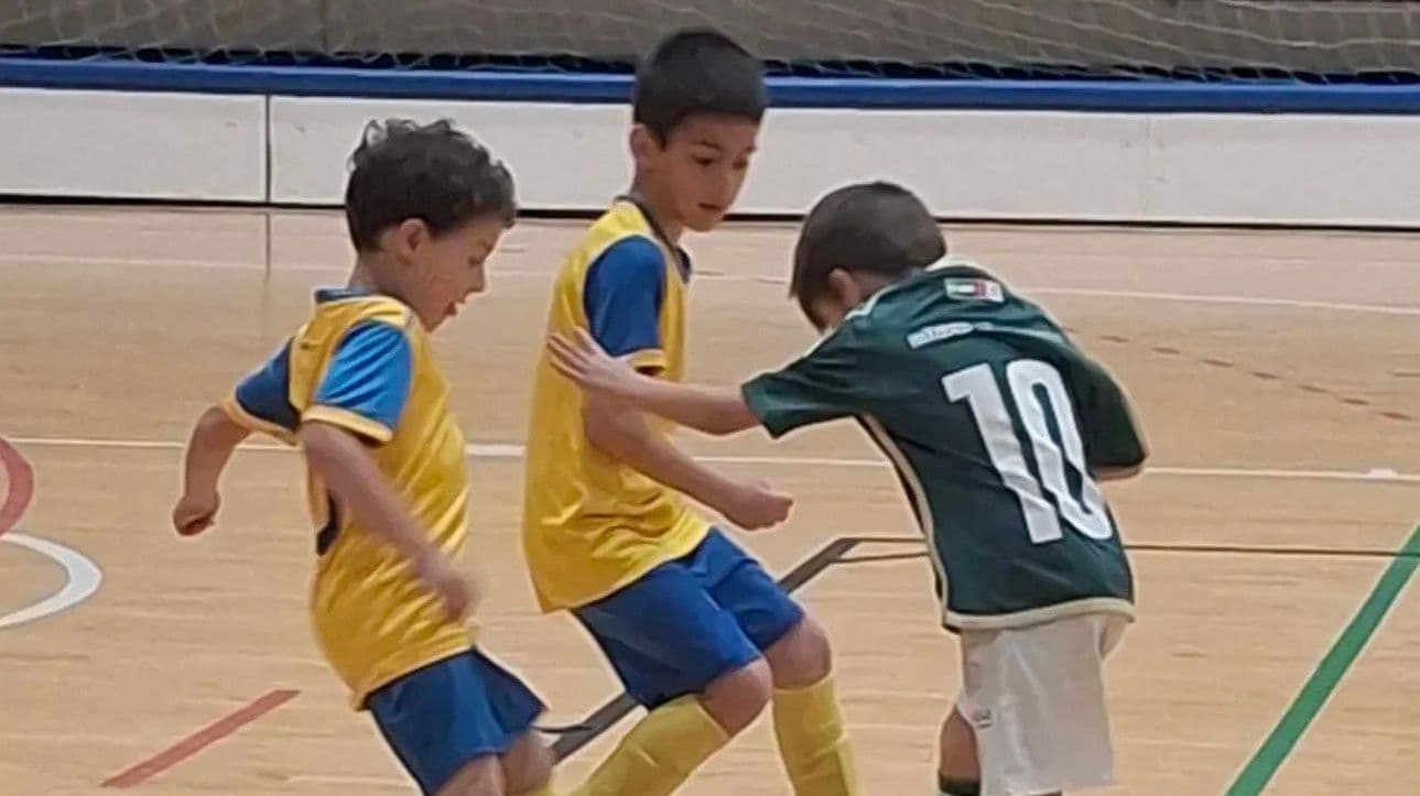 Partido entre Cacereño A y Malpartida Galp A en el V Centenario