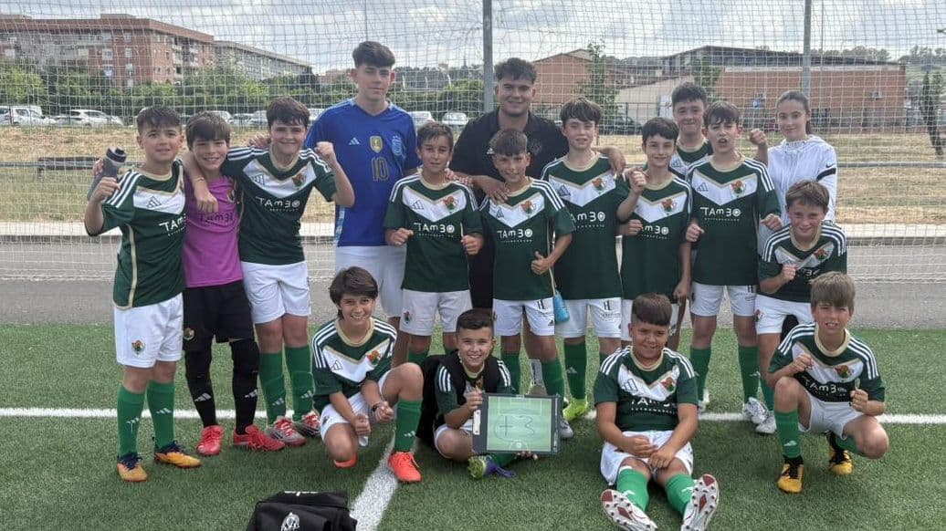Final con aprendizaje para el alevín B del Cacereño 1919 ante un Diocesano D invicto