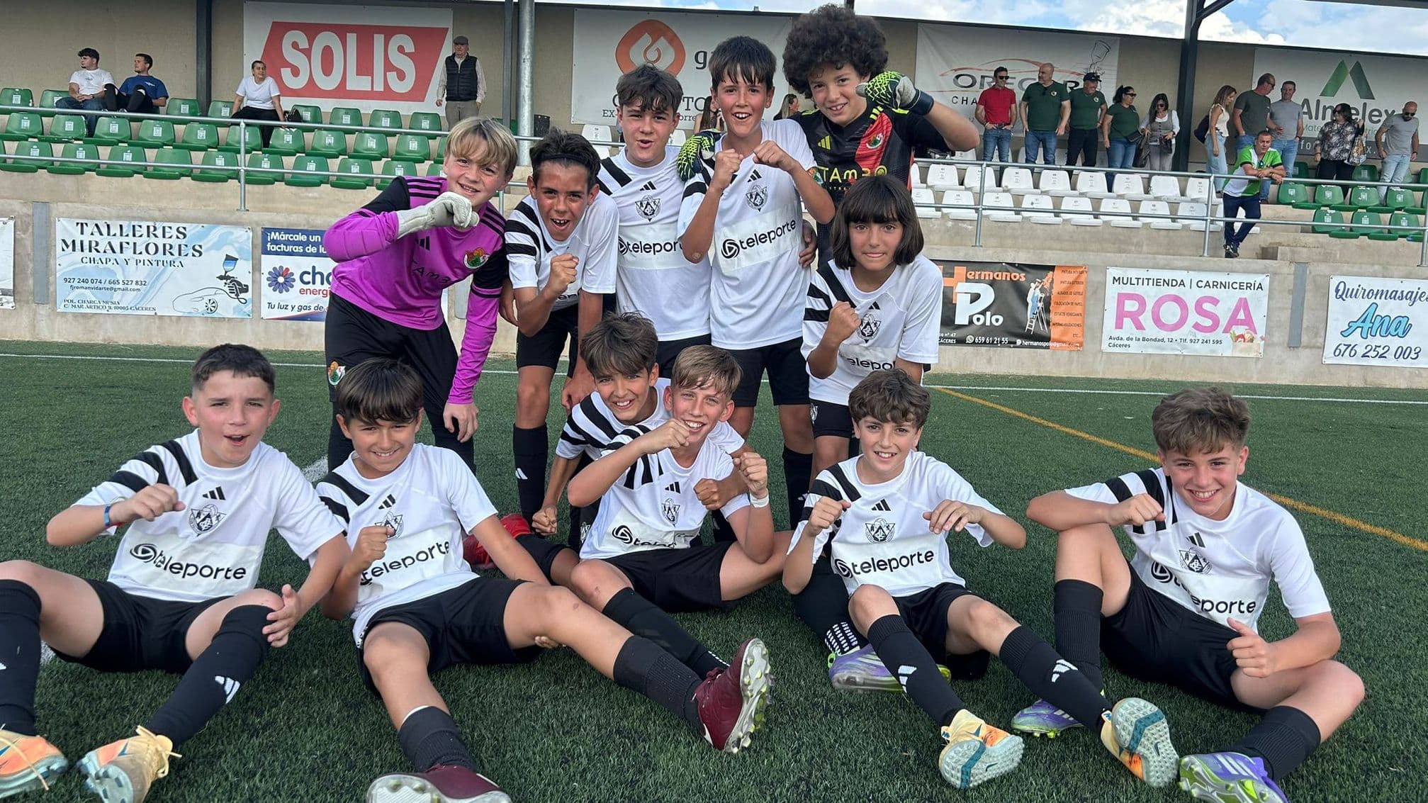 El Cacereño gana en Torreorgaz y acaba segundo en el grupo 2 de Primera alevín antes de medirse al Badajoz