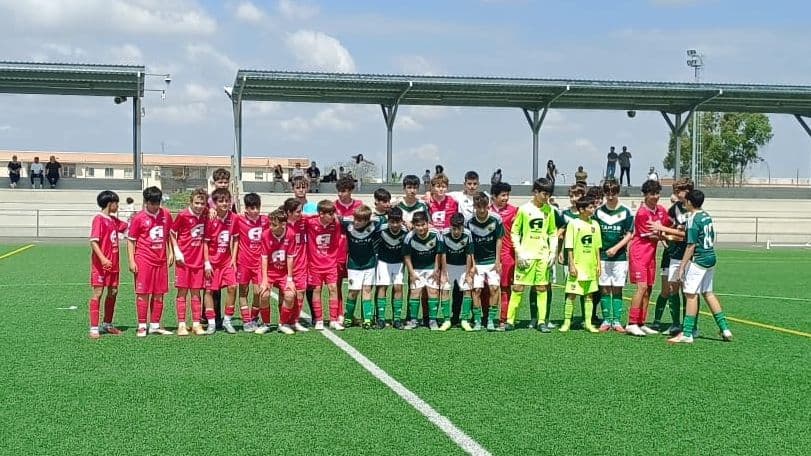 El Cacereño D compite con orden, pero el Diocesano C se lleva el duelo en Pinilla sen Segunda infantil