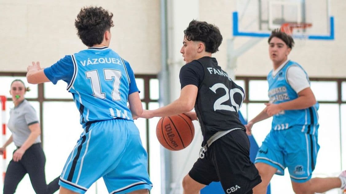 CBA Spain-Sagrado Cáceres y Al-Qázeres-FD Mérida, finales cadete oro de baloncesto en Villanueva
