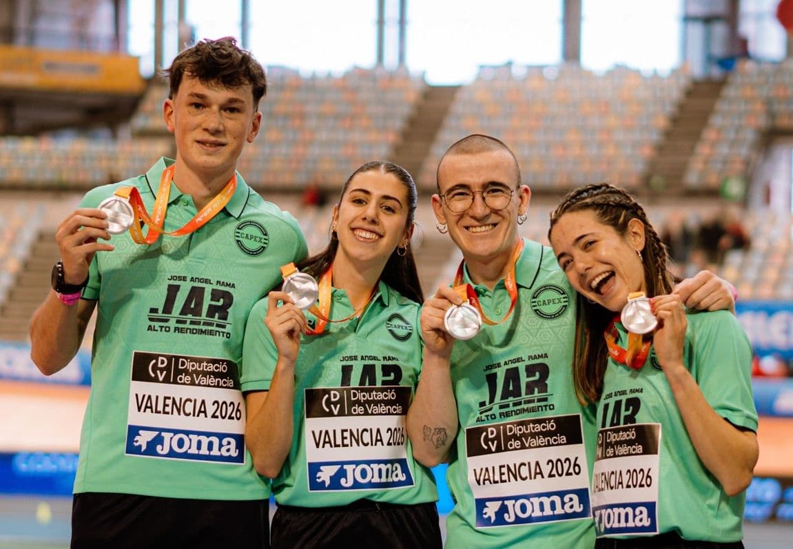 El Capex firma un Nacional de altura: oro en 200 y plata en el 4x400 mixto