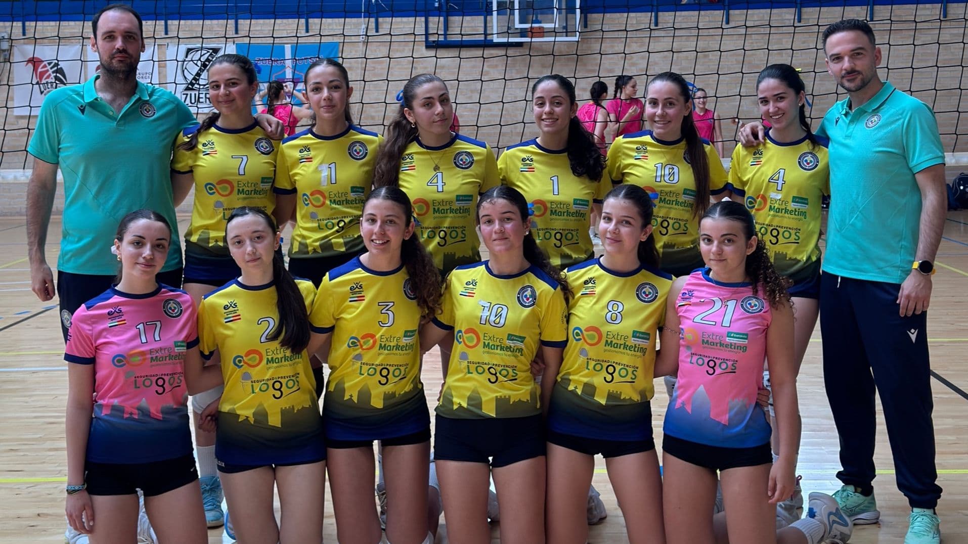 Experiencia nacional para Licenciados Reunidos e Inicia en el juvenil femenino de voleibol