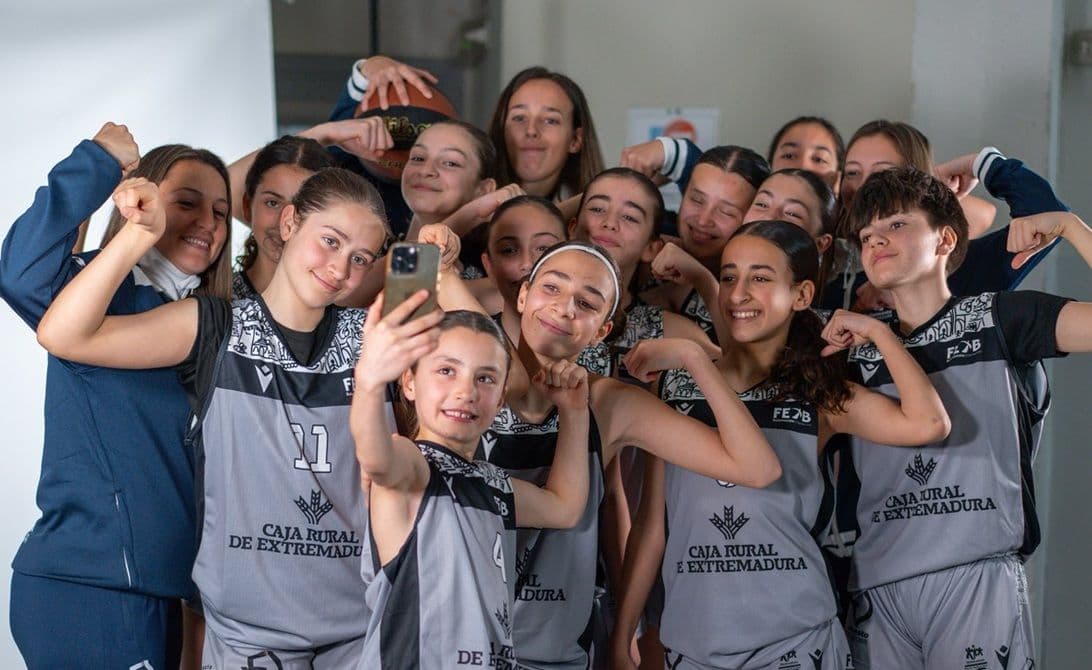 Extremadura afina su salto al Planeta MiniBasket 2026 con las selecciones ya listas