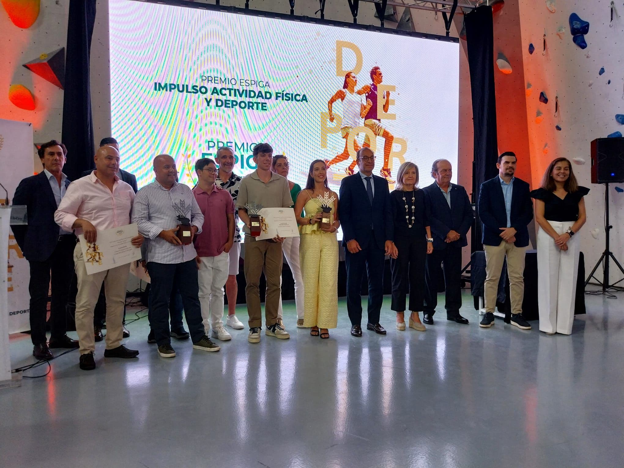Gala o acto vinculado a los Premios Espiga de Actividad Física y Deporte