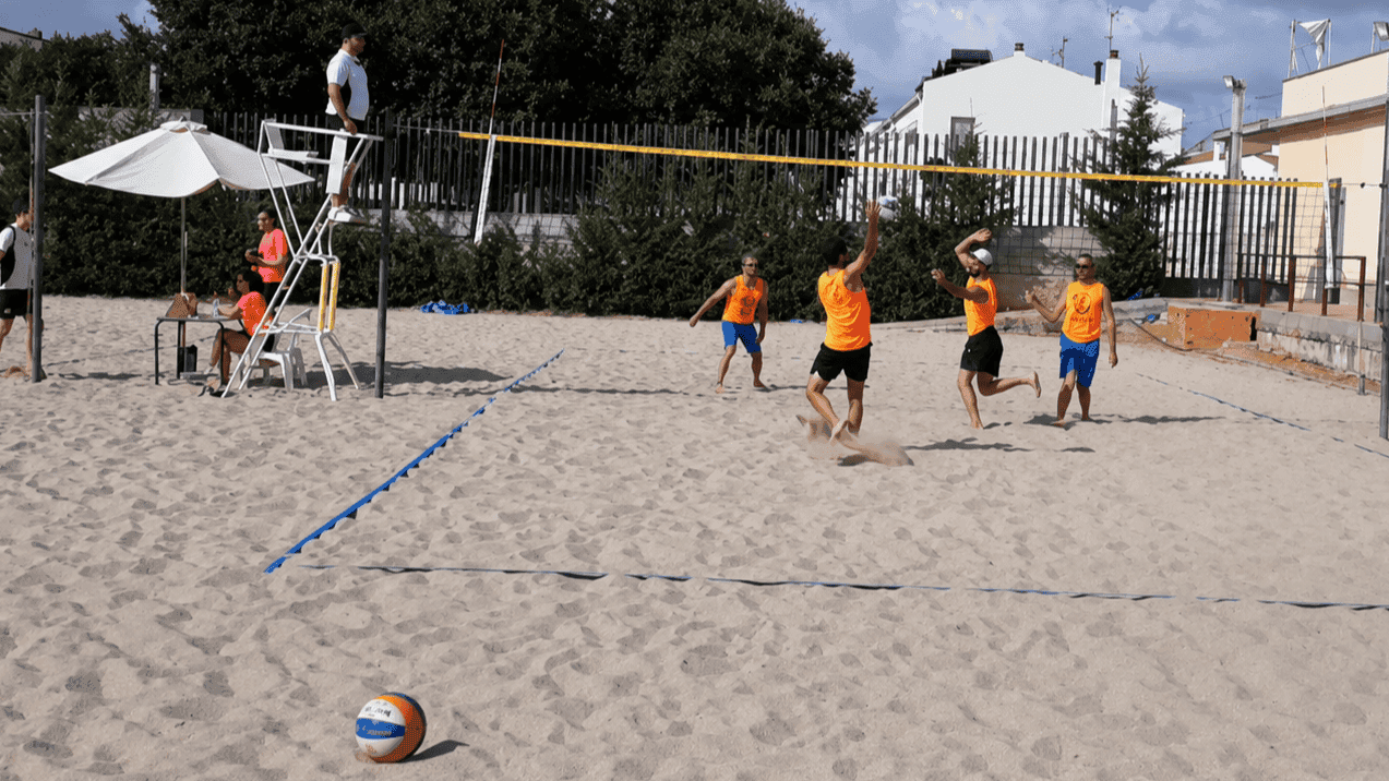 Voley Plaza Voley Playa Villafranca de los Barros.