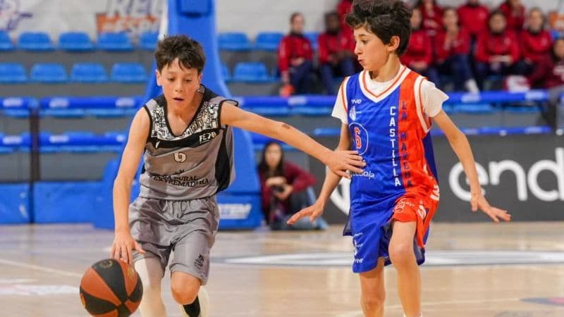 Selección extremeña de MiniBasket masculina en el Campeonato de España