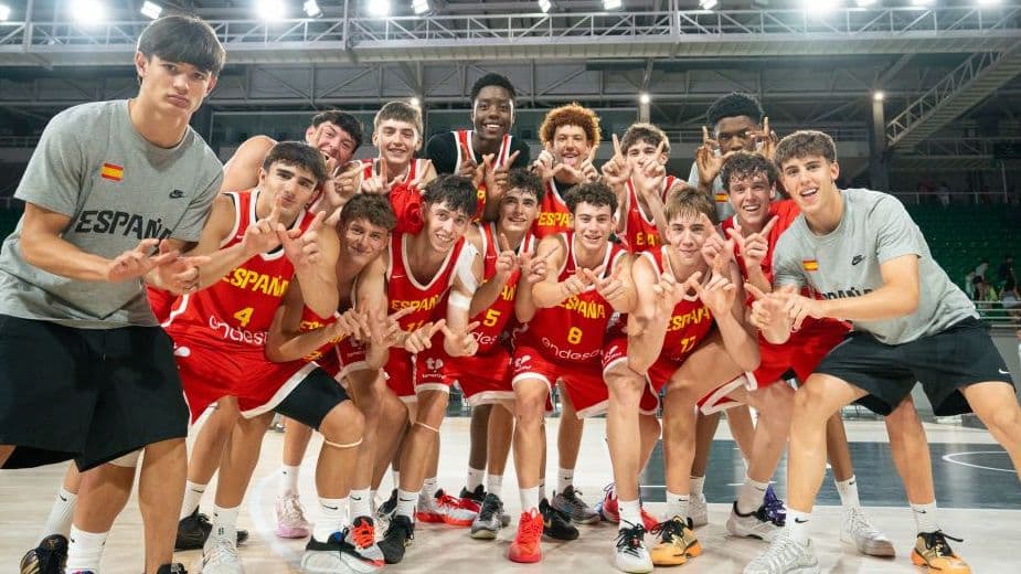 España conquista en Cáceres el Torneo Internacional U16 de baloncesto con pleno de victorias