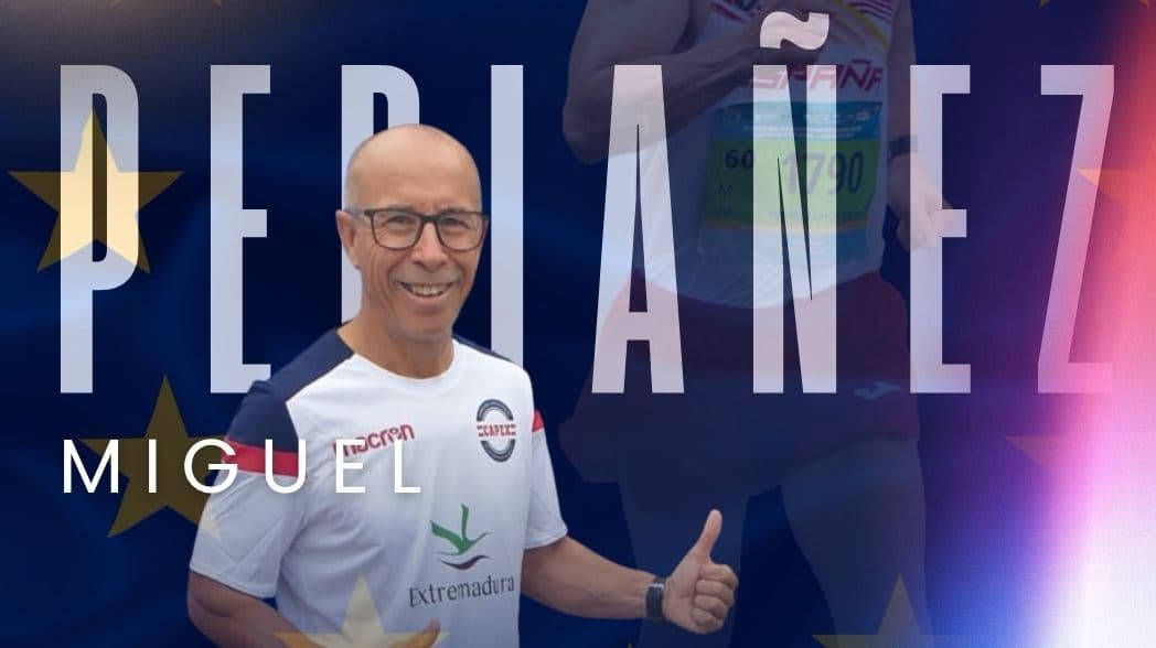 Miguel Periañez celebra su oro europeo máster con el Capex en Polonia