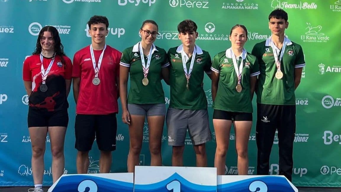 Palistas extremeños en el Campeonato de España de Medio Maratón de piragüismo