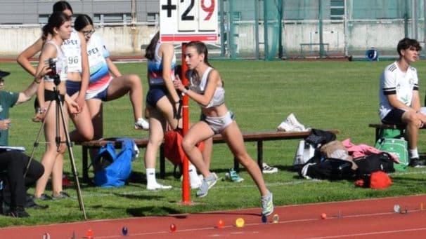 Mayte González Bernardino del Club Atletismo Campiña Sur