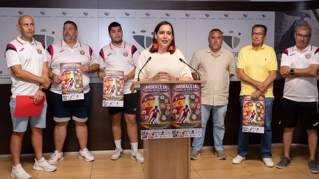 Moraleja reúne a más de 150 jóvenes futbolistas de España y Portugal en la III Sierra de Gata Cup