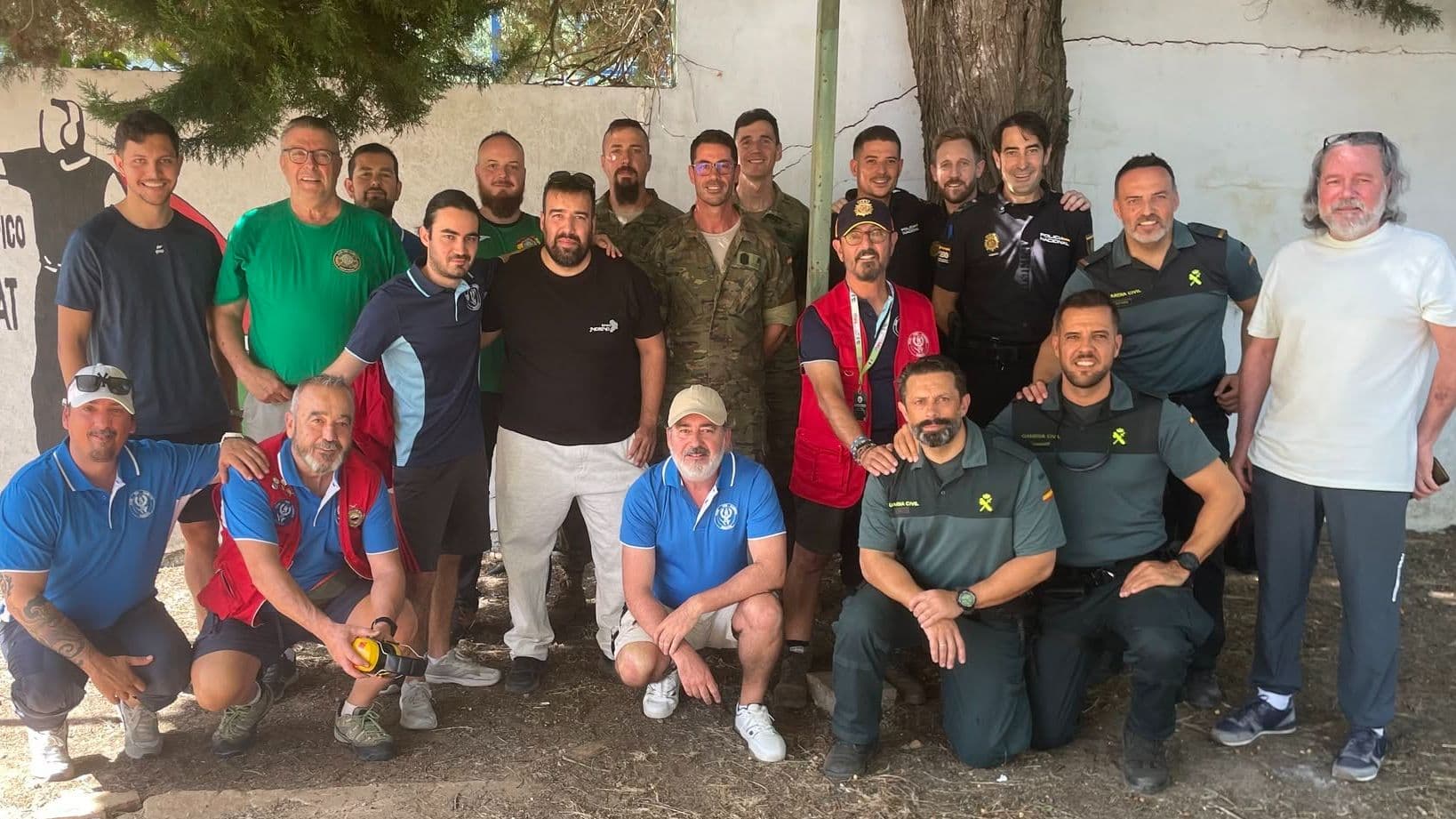 Participantes del IV Open Ciudad de Badajoz de Tiro Olímpico