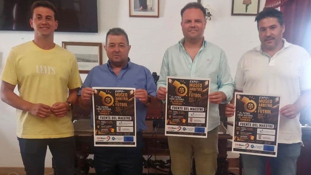 Fuente del Maestre mira el fútbol desde los ojos del árbitro