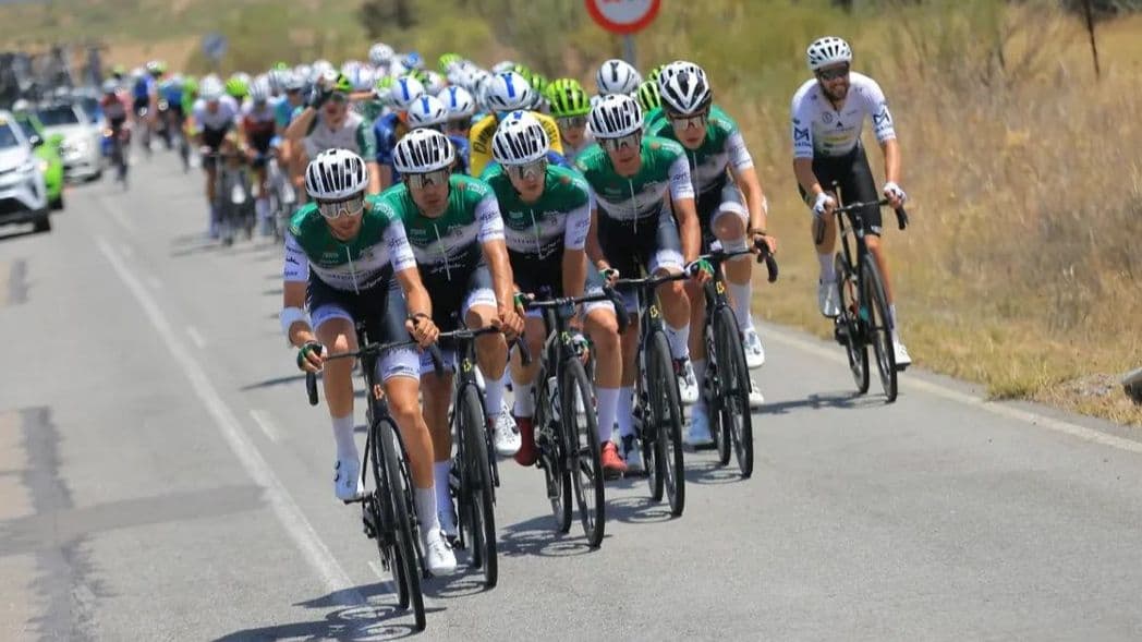 Corredores del Extremadura Pebetero antes de la Vuelta a Castilla y León