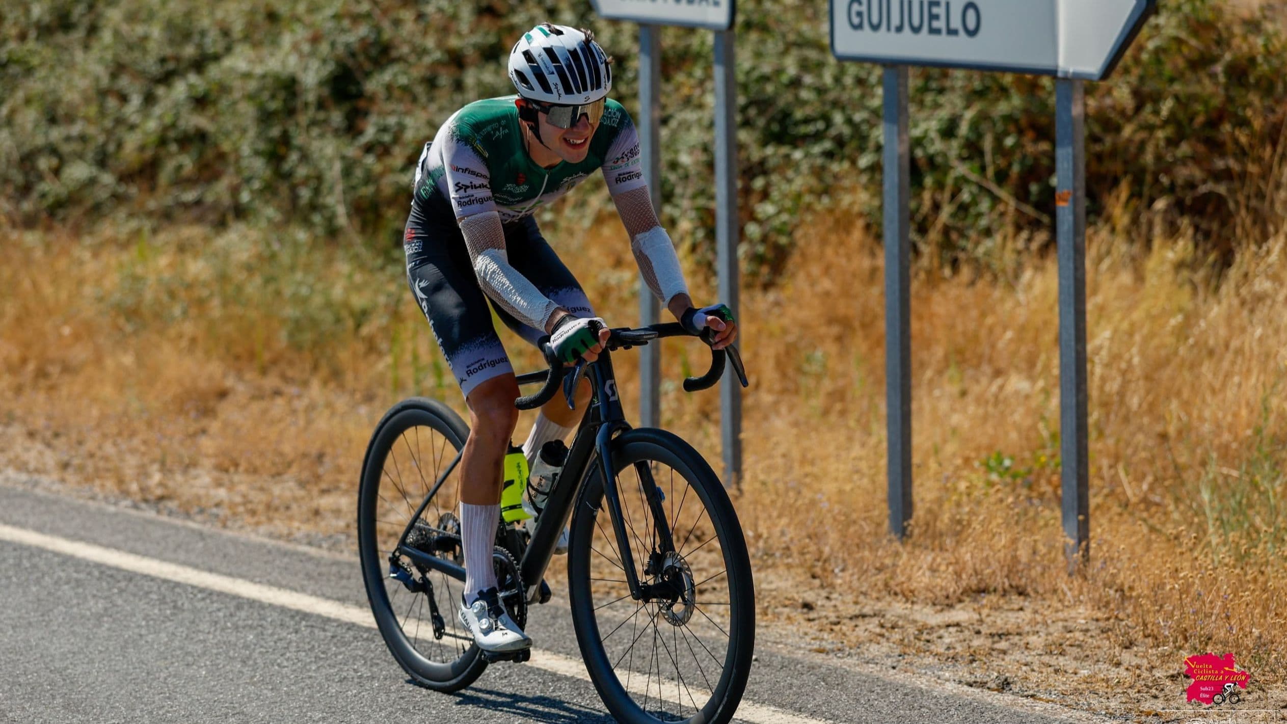 José Ramón Jiménez compitiendo en la Vuelta a Castilla y León
