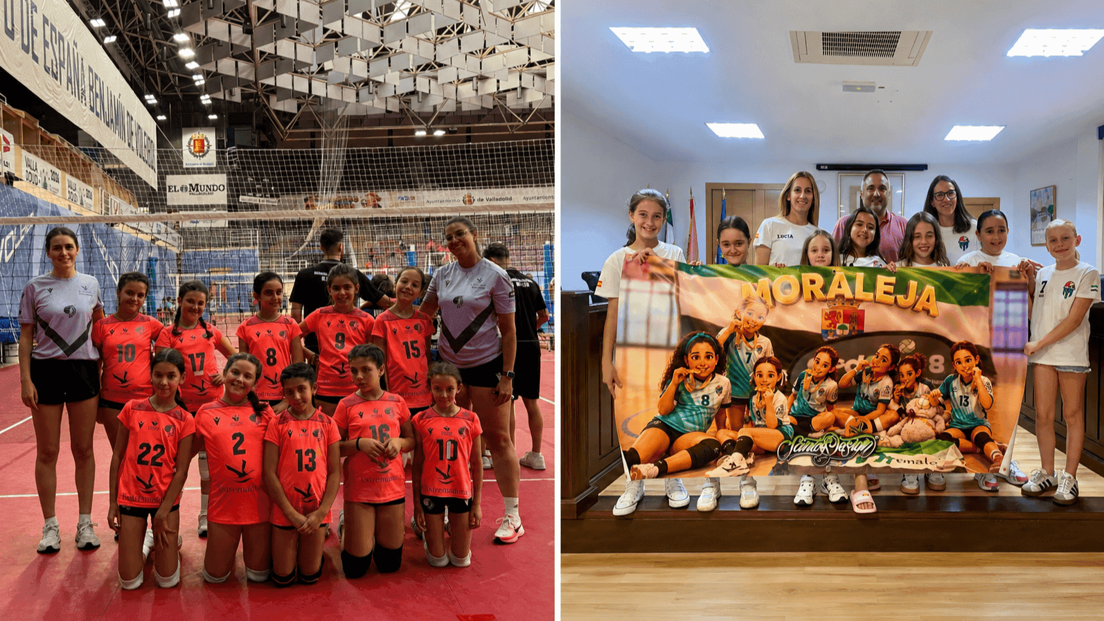 voleibol arroyo y ad voleibol morajela