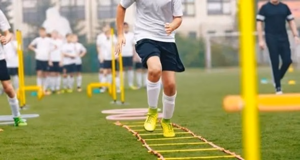 Foto de recurso de una persona entrenando.