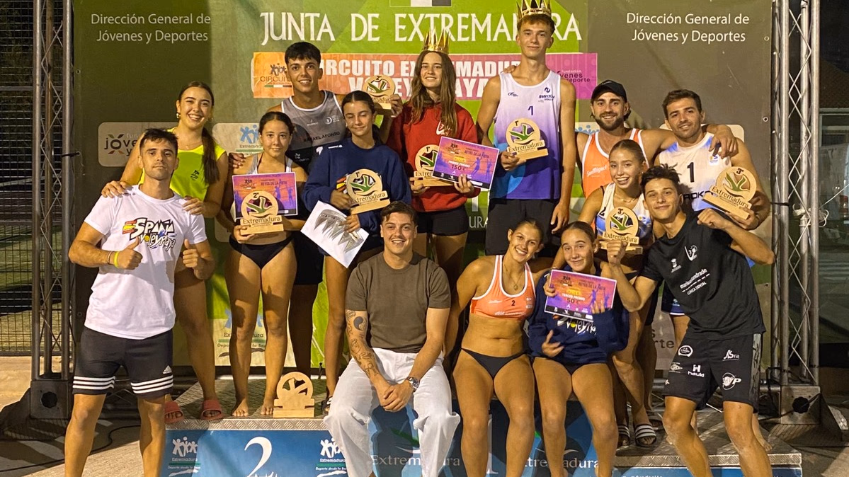 Entrega de premios del torneo de vóley playa de Ribera del Fresno