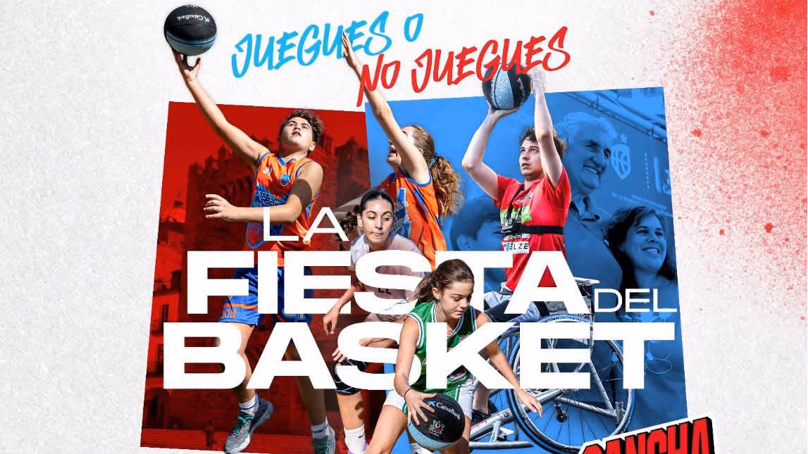 El Circuito 3x3 CaixaBank aterriza en la Plaza Mayor de Cáceres el 13 de septiembre