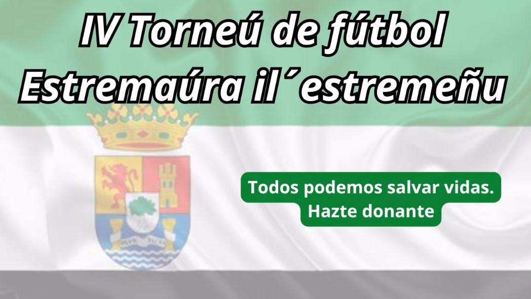 Cartel del IV Torneu de Estremaúra il’estremeñu a favor de ASEXTRAS