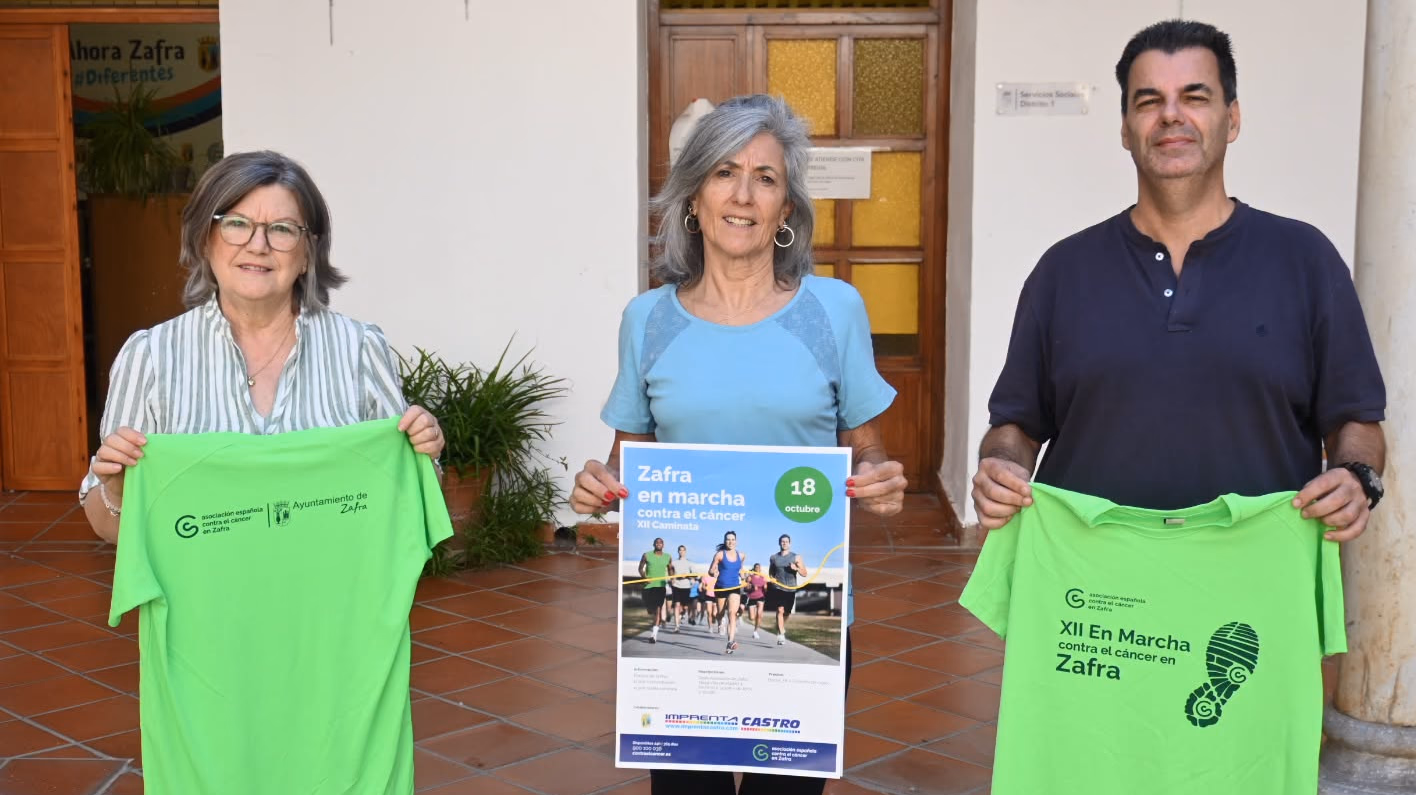 Presentación de la XII Caminata contra el Cáncer de Mama de Zafra