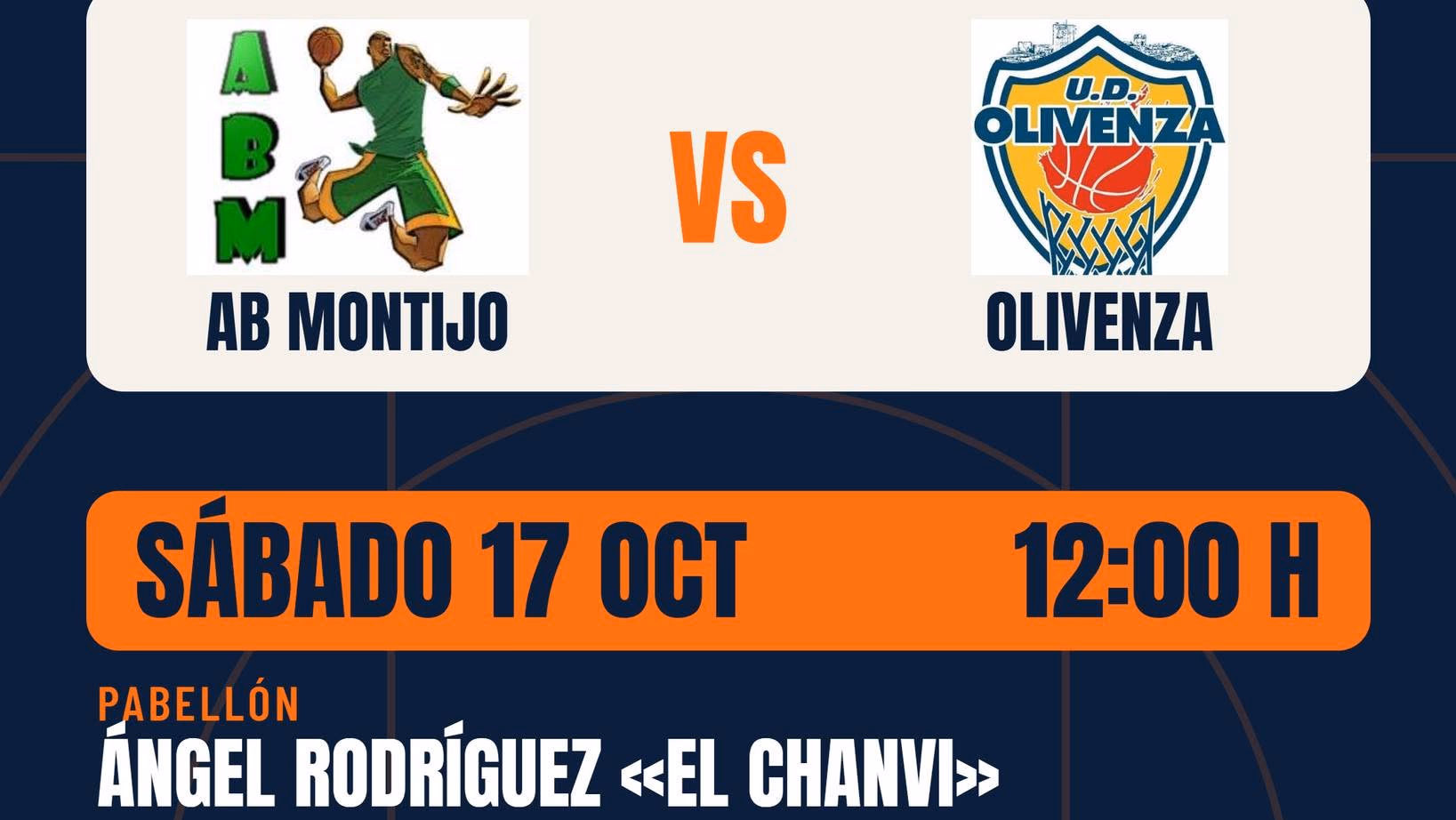 Partido de baloncesto junior de la Asociación Baloncesto Montijo