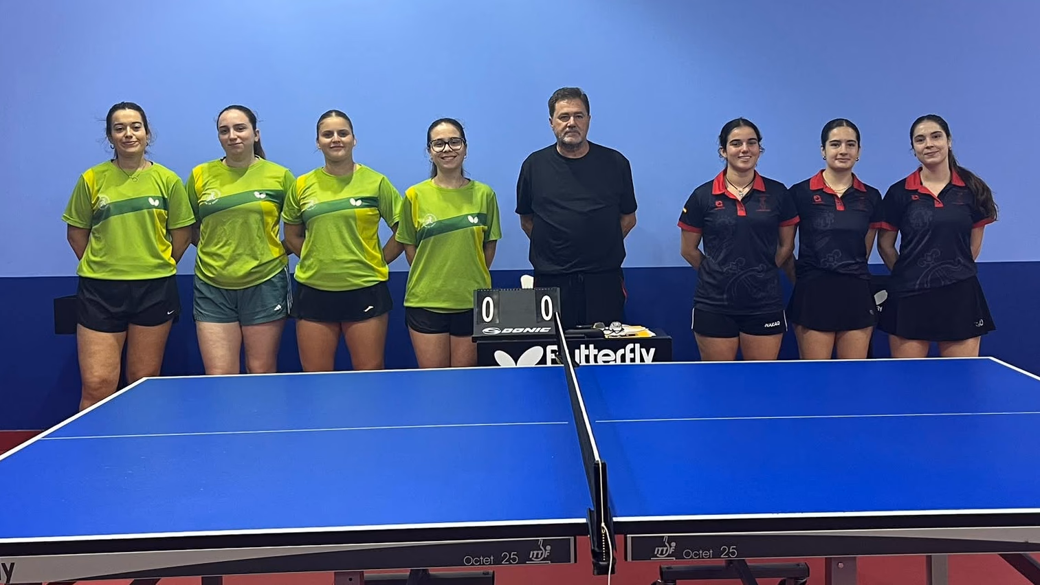Jugadoras del TM Villafranca-Fuente del Maestre en Primera División Nacional femenina