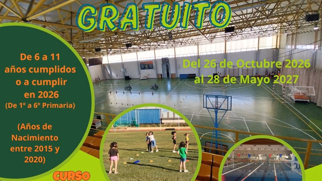 Zafra abre las inscripciones para su Escuela Multideportiva y los cursos de natación y aquagym